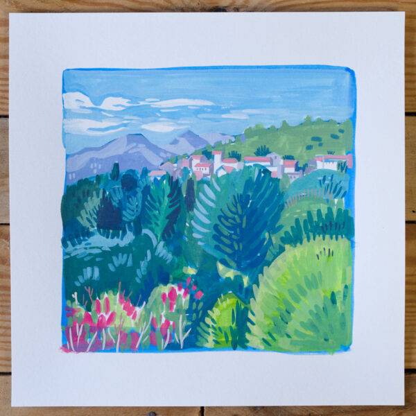 Gouache Originale Ardaillès – Image 2