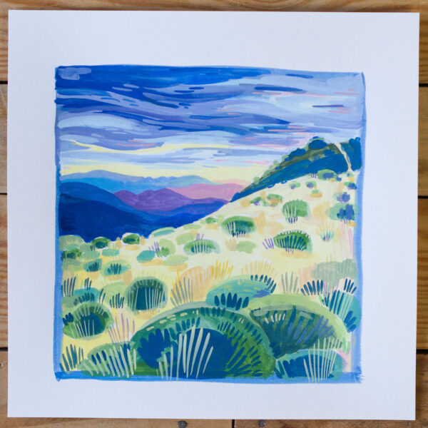 Gouache Originale Valat des Brugas – Image 2