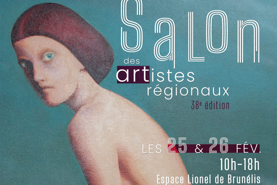 Affiche du salon des artistes régionaux de juvignac