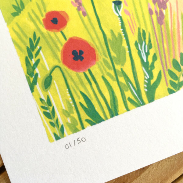 Reproduction 30x30cm Avril en fleurs des chants – Image 3