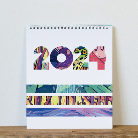 Calendrier mural 2024